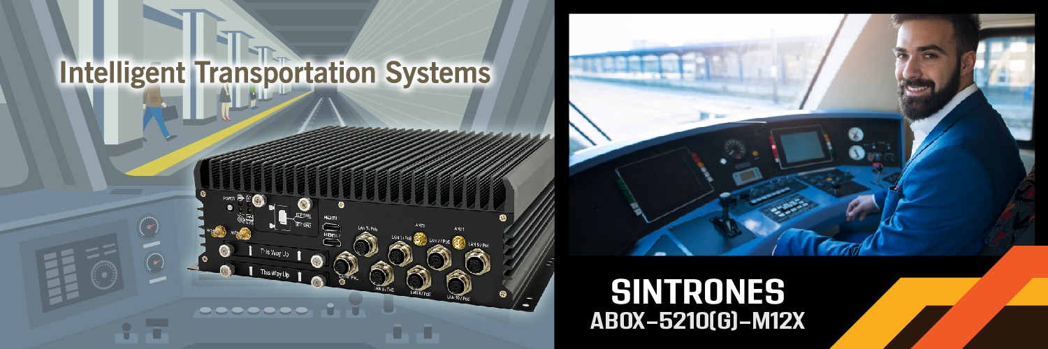 鑫創電子推出AI鐵路列車控制系統ABOX-5210(G)-M12X
