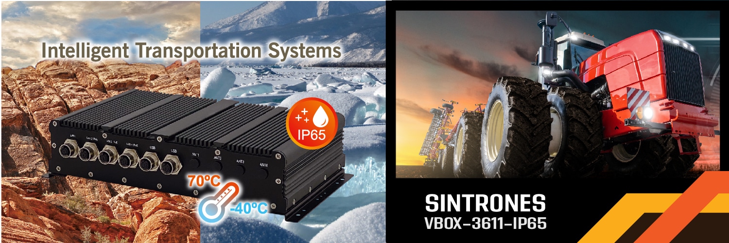 鑫創電子推出新智能交通車載系列VBOX-3611-IP65